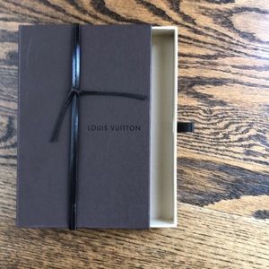 Authentic Louis Vuitton Wallet Box